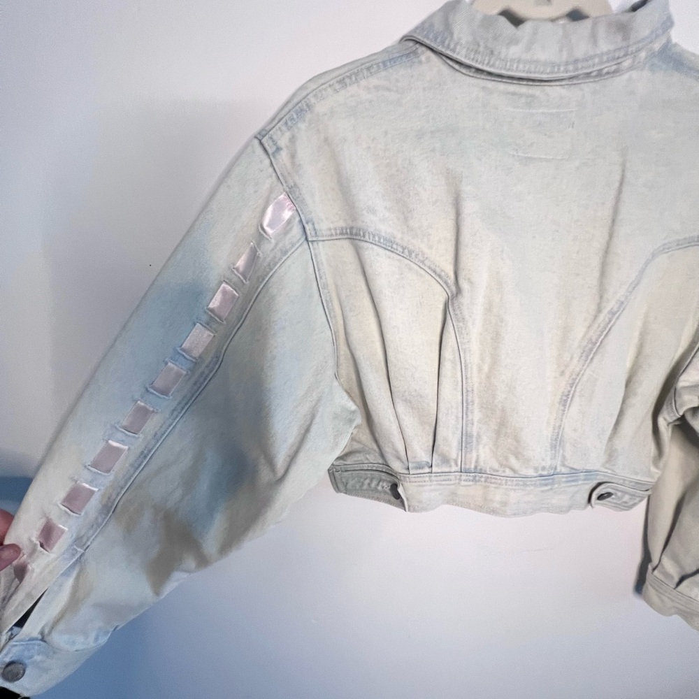 Y2K Vintage 90’s Jordache cropped jean jacket - Picture 5 of 9